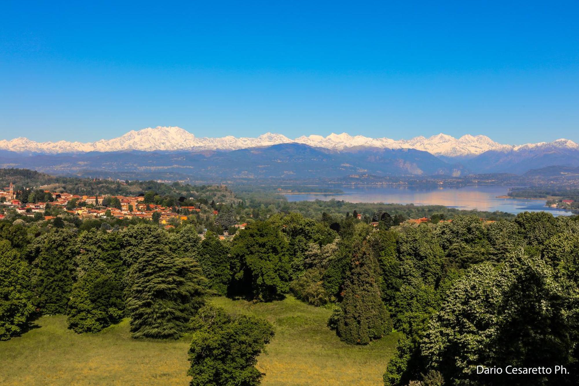 Villa Cagnola Schianno Esterno foto